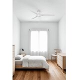 Faro 33832WT-1TW- LED prigušiva ventilator MINI PUNT TUB S 10W/230V, bela, prečnik 90 cm WT + daljinski upravljač | Eponuda.com