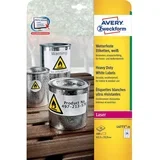 Zelo odporne poliesterske Heavy Duty etikete 63,5 x 33,9 mm 1/20