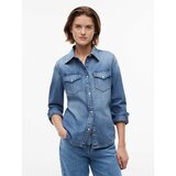 Tommy Jeans Srajce & Bluze Wmn Regular Shirt Ex Modra Cene