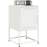 vidaXL Nočna omarica 2 kosa bela 36x39x60,5 cm jeklo | Shoptok.si