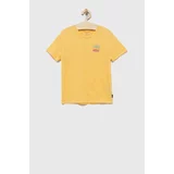 Vans Dječja pamučna majica kratkih rukava boja: žuta