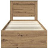  Okvir za krevet Umjetnička hrastovina 100 x 200 cm | shoptok.hr
