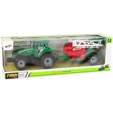 Green Farm Tractor with Red and Sprayer Fricative Drive | shoptok.hr