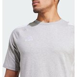 Adidas Tehnička sportska majica 'Tiro 24' siva melange / bijela | shoptok.hr