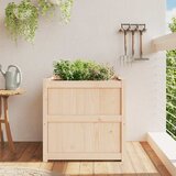  Vrtna sadilica 70 x 70 x 70 cm od masivne borovine | shoptok.hr