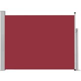  Zložljiva stranska tenda za teraso 140x500 cm rdeča, (20692988) | Shoptok.si
