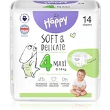 Baby Happy Soft&Delicate Size 4 Maxi jednokratne pelene 8-14 kg 14 kom