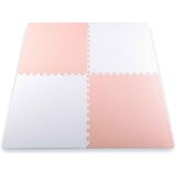 Ricokids velika pjenasta podloga za slaganje 60x60 cm 4 komada boje breskve i bijele | shoptok.hr