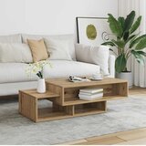  Stolić za kavu boja hrasta 105 x 55 x 32 cm konstruirano drvo | shoptok.hr