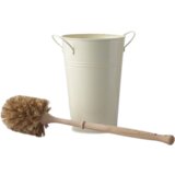ecoLiving Set WC ščetke in posode - Cream | Shoptok.si