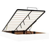  Okvir kreveta bez madraca bijeli 140x190 cm od umjetne kože | shoptok.hr