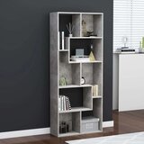vidaXL ormarić za knjige siva boja betona 67 x 24 x 161 cm od iverice Cijene