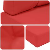  Zunanja blazina za kavč 3 pcs Rdeča Poliester, (5000202501) | Shoptok.si