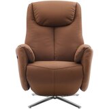 Livetastic MASAŽNI STOL, rjava tekstil, usnje | Shoptok.si