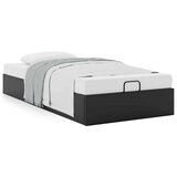 vidaXL Otomanski posteljni okvir brez vzmetnice črn 90x200 cm | Shoptok.si