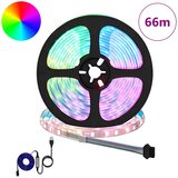 LED traka 12 pcs Crna i prozirna 5500 mm Bakar i plastika | shoptok.hr