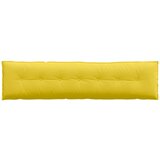  Jastuk za leđa Svijetlo žuta 140 x 19 x 50 cm tkanina | shoptok.hr