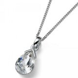  Ženski oliver weber boost crystal lanČiĆ sa swarovski belim kristalom ( 12157.001 ) Cene