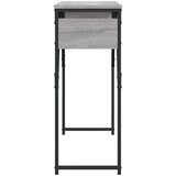  Konzolni stol s policama siva boja hrasta 105x30x75 cm | Eponuda.ba
