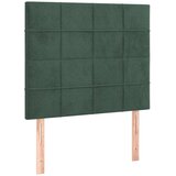 Maison Chic Posteljno vzglavje - Vzglavna omarica 2 kosa temno zeleno 90x5x78/88 cm žamet, (22077021) | Shoptok.si