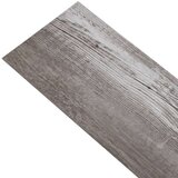 vidaXL podne obloge PVC 5,02 m² 2 mm samoljepljive mat smeđa boja drva | shoptok.hr