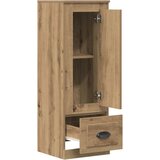  Visoka komoda boja hrasta 36x35,5x103,5 cm konstruiranog drva Smeđa | shoptok.hr
