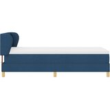  s opruga kutije s uzglavljem Plava 90 x 200 cm tkanina | shoptok.hr