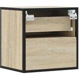 vidaXL Stenska nočna omarica 2 kosa sonoma hrast 40x31x39,5 cm | Shoptok.si