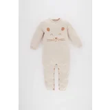 DEFACTO Knitwear Regular Fit Crew Neck Overalls