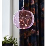 Markslöjd sivi božićni viseći svjetleći ukras lina, ø 18 cm | shoptok.hr