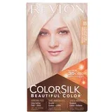 Revlon colorsilk beautiful color nijansa 05 ultra light ash blonde darovni set boja za kosu colorsilk beautiful color 59,1 ml + razvijač boje 59,1 ml + regenerator 11,8 ml + rukavice