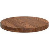  Gornji dio stola Svijetlosmeđa Ø 50 x 4 cm Čvrsto Hrastovo Drvo | Eponuda.com