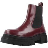 Tommy Hilfiger Gležnjarji TH SHINY LEATHER CHELSEA Bordo Cene