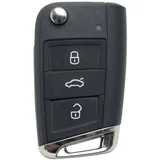 kućište ključa sa 3 dugmeta za vw, mač hu162