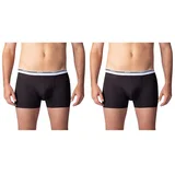 Bellinda BOXER COLOURS 2x - Double pack of cotton boxer shorts - black