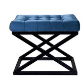 Atelier Del Sofa Capraz - Black Navy BlueBlack Pouffe | Eponuda.ba