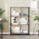 vidaXL Knjižna polica siva sonoma 78,5x33x117,5 cm inženirski les | Shoptok.si