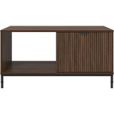 vidaXL Klubska miza Rjavi hrast 90 x 49 x 46 cm Konstruiran les | Shoptok.si