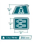 Olimp Sport Beli šator za kampovanje 2 osobe White sesion | ePonuda.com