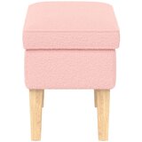  Stolica za noge Ružičasta 55 x 35 x 41 cm Bouclé | shoptok.hr