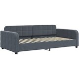  Dnevni krevet na razvlačenje i ladice tamnosivi 90 x 200 cm | shoptok.hr