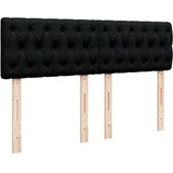 vidaXL otomanski krevet s madracem crni 140x190cm od tkanine | shoptok.hr