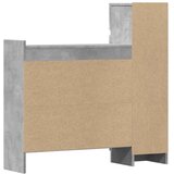 Ormarić za cipele boja betona 100,5x28x100 cm konstruirano drvo | shoptok.hr