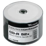 OPTIČKI MEDIJ CD-R SPINDLE 50 WHITE FULL PRINTABLE