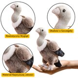Plišana igračka sup - 25 cm - siva/smeđa | shoptok.hr