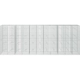  Gabion s žicom debljine 3,5 mm i mrežom 5x10 cm 550x20x200 cm Slike