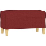  Klupa Crvena boja vina 70 x 35 x 41 cm od tkanine | Eponuda.ba