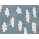Lorena Canals Plavi periv/ručno rađen pamučan dječji tepih 120x160 cm Clouds Vintage Blue – Cijene