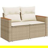  9-dijelni set vrtnih sofa s jastucima bež od poliratana | shoptok.hr