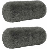  Presvlaka za jastuk 2 pcs HEERLEN Svjetlosiva Ø 15 x 40 cm | shoptok.hr